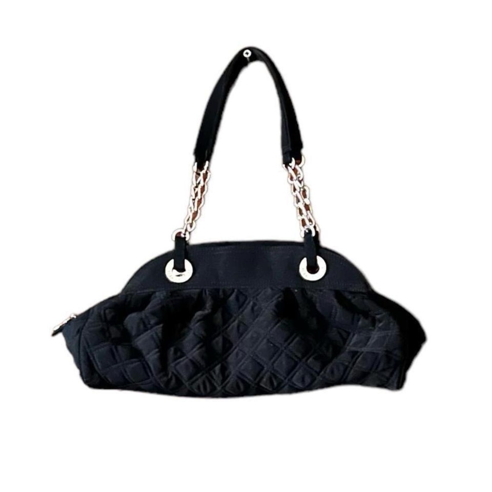 Vera Bradley Black Quilted Dressy Handbag